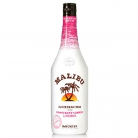 Malibu Cranberry Cherry Flavored Rum 750ml