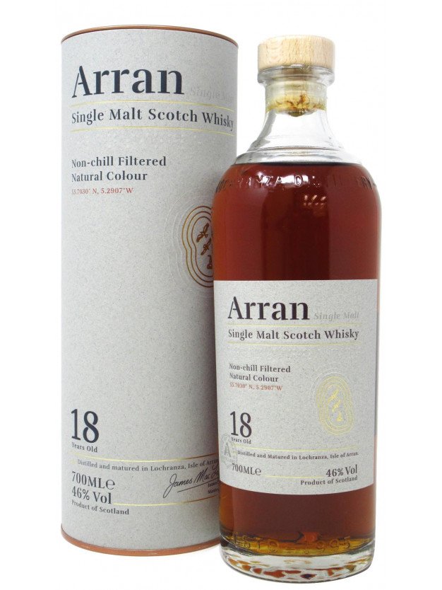 Arran - Single Malt Scotch 18 year old Whisky 70CL | Liquor Store Online