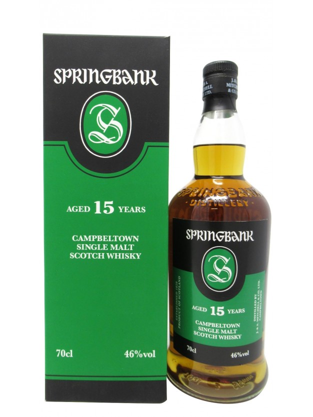 Springbank - Campbeltown Single Malt 15 year old 700ml | Whisky ...