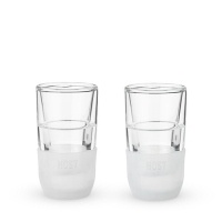 Glass FREEZE Shot Glass (set of two) by HOST