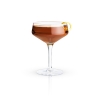 Angled Crystal Coupe Glasses by Viski