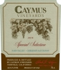 Caymus - Special Selection Cabernet Sauvignon 2009 750ml