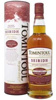 Tomintoul - Seiridh - Oloroso Sherry Finish Whisky 70CL