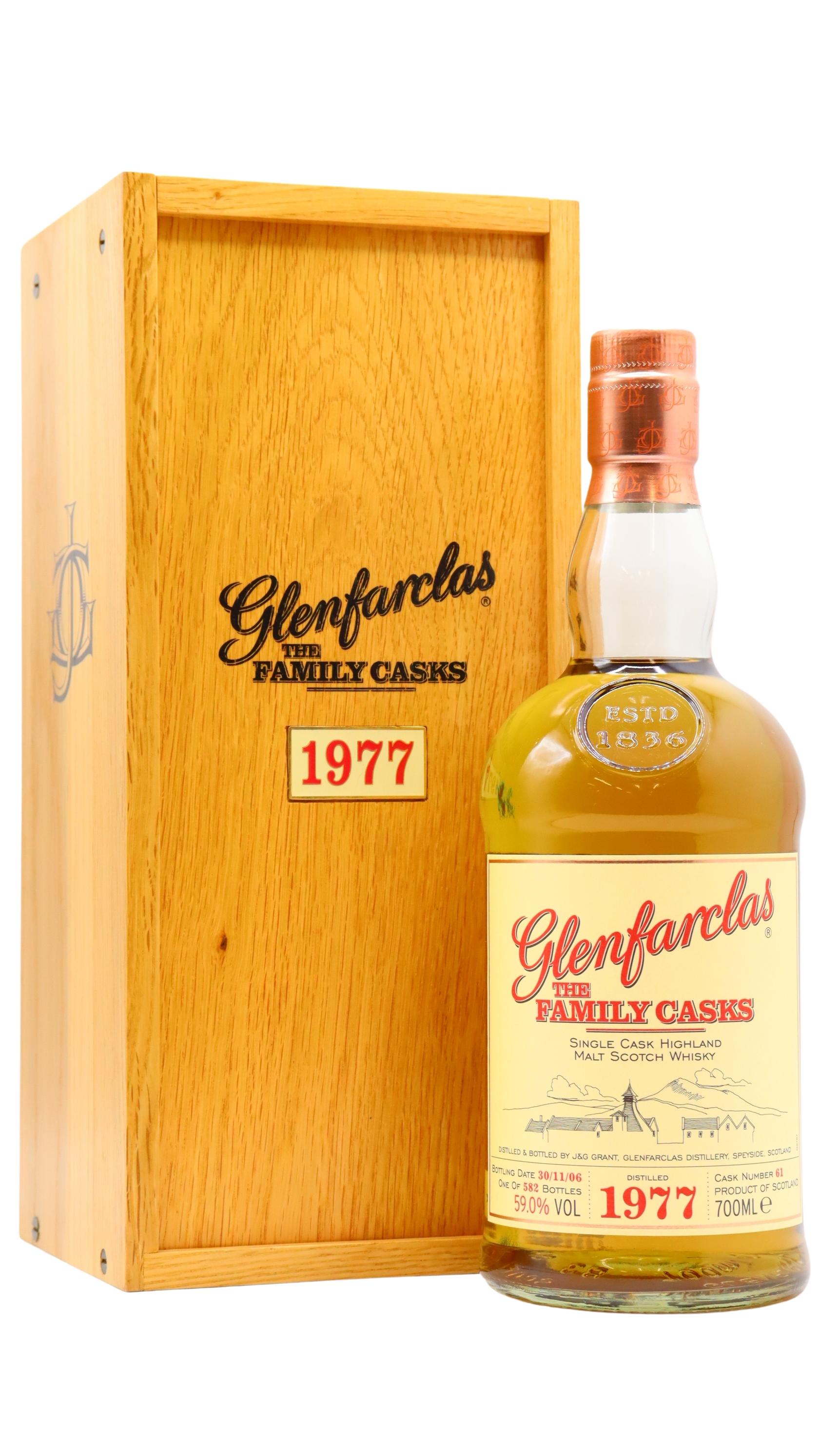 Glenfarclas - The Family Casks #61 1977 29 year old Whisky 70CL | Whisky  Liquor Store