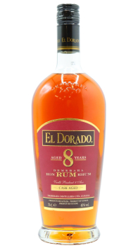 El Dorado - Guyanese 8 year old Rum 70CL