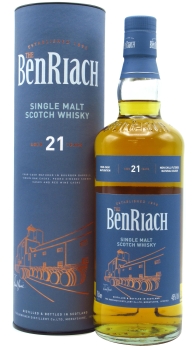 Benriach - Single Malt Scotch (Old Bottling) 21 year old Whisky 70CL