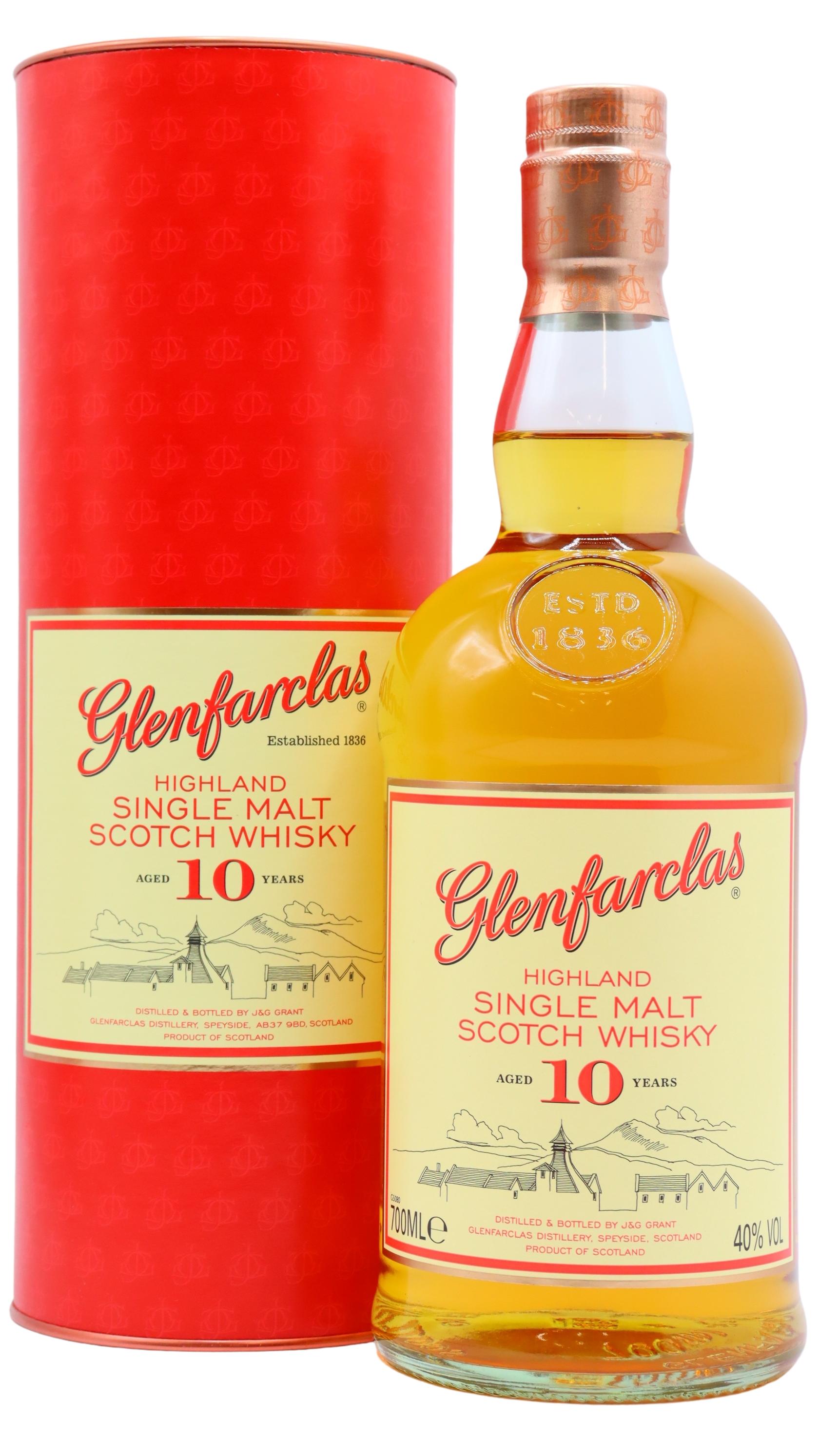 Glenfarclas - Highland Single | old year Nationwide Whisky Malt 10 Liquor