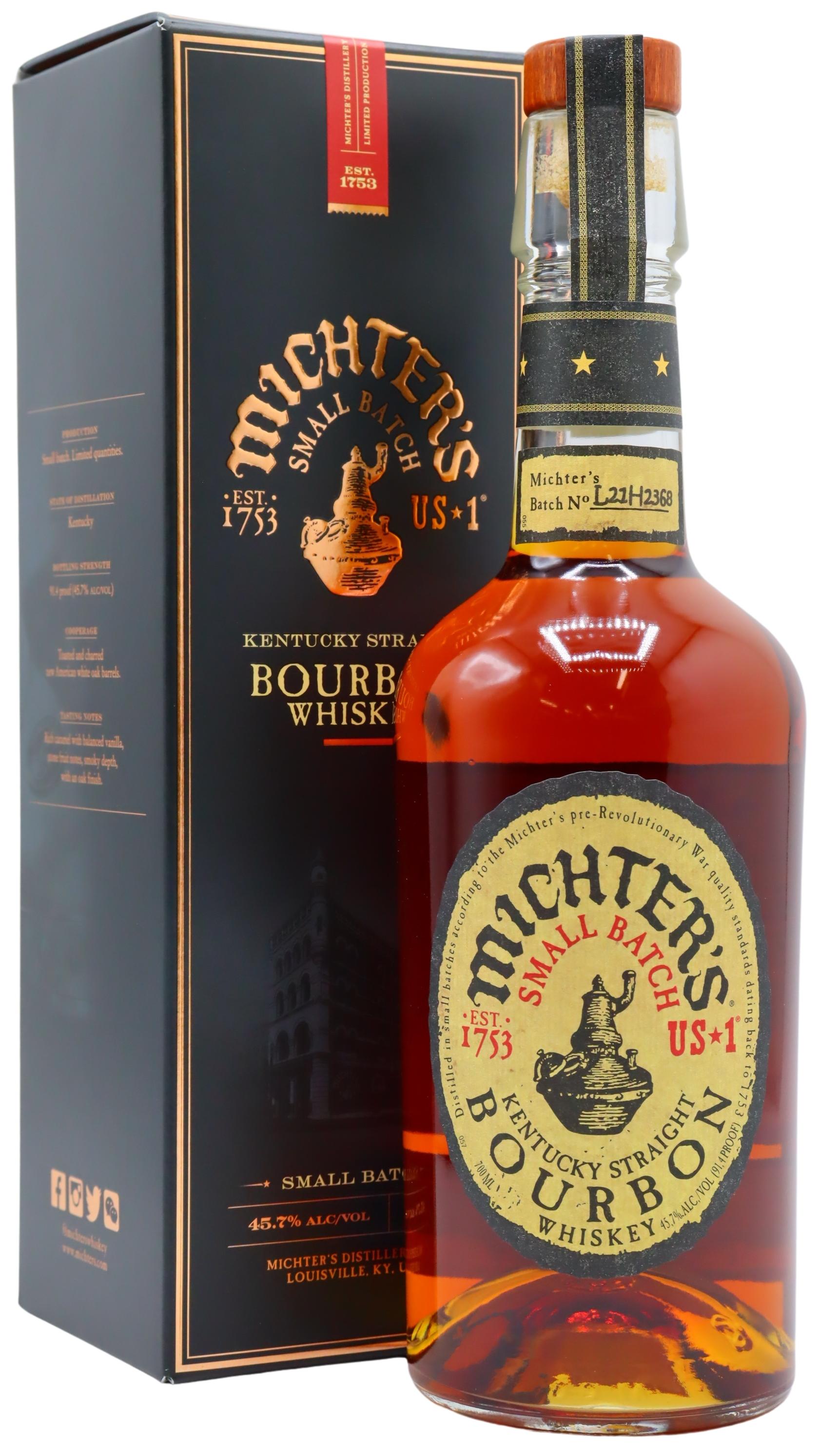 Michters Us1 Kentucky Straight Bourbon Whiskey 70cl Nationwide Liquor