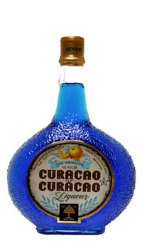 Senior Curacao Of Curacao Liqueur Blue 750ml