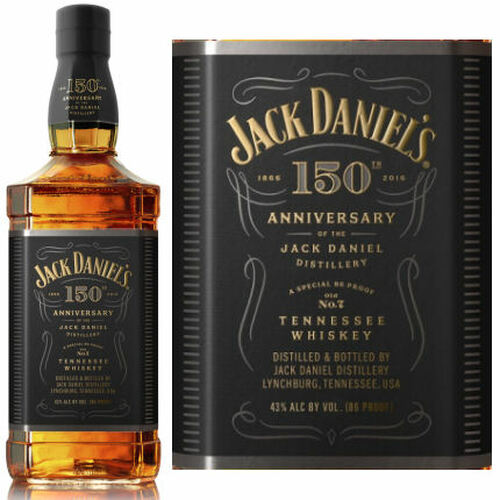 Jack Daniel's 150th Anniversary Old No. 7 Tennessee Whiskey 750ml