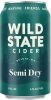 Wild State Cider - Semi-Dry (4 pack cans)