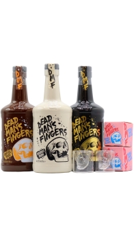 Dead Man's Fingers - Spiced- Coconut & Coffee Bundle 3 x 70cl Rum