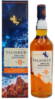 Talisker - Single Malt Scotch 10 year old Whisky 70CL