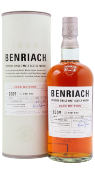 Benriach - Peated Single Cask #4833 - Batch 17 2009 11 year old Whisky 70CL