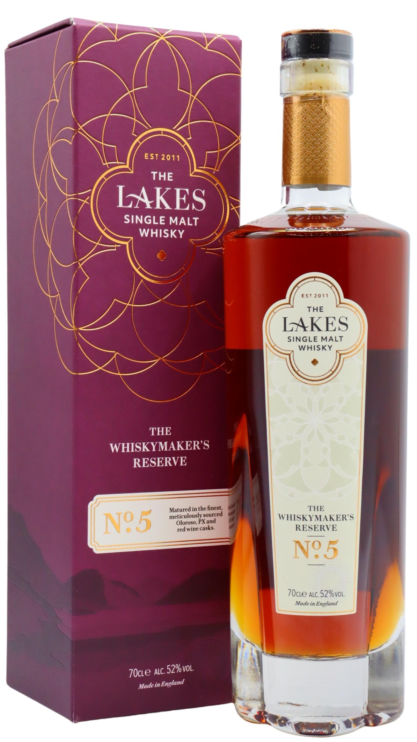 The Lakes - The Whiskymakers Reserve No.5 Whisky 70CL