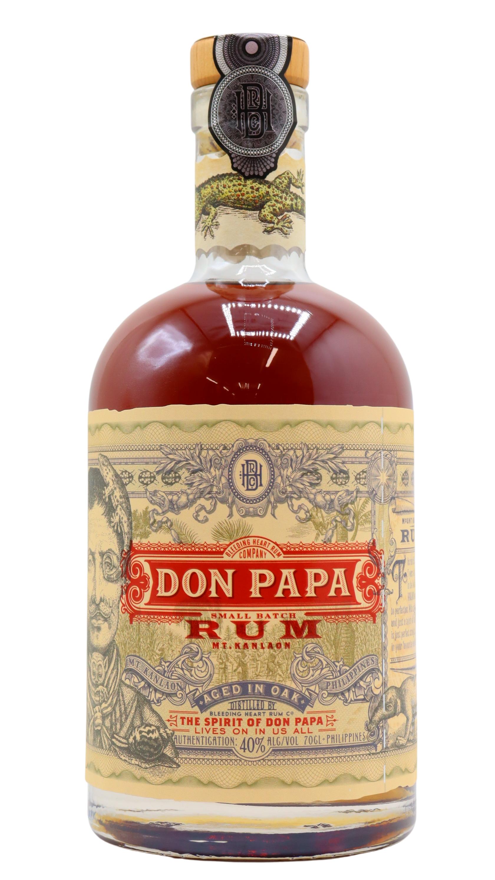 Don Papa Rum 7/y 40° Cl70 Mt. Kanlaon