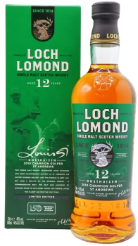 Loch Lomond - Louis Oosthuizen Limited Edition 2010 12 year old Whisky 70CL