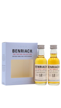 Benriach - The Twelve & Smoky Twelve Miniature Gift Pack 2 x 5cl Whisky