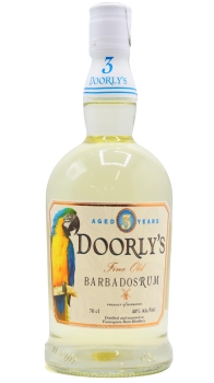 Foursquare - Doorlys Fine Old Barbados White 3 year old Rum 70CL