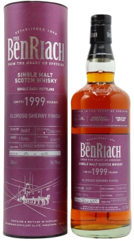 Benriach - Single Cask #8687 1999 15 year old Whisky 70CL