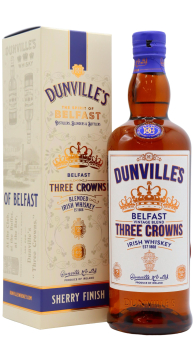 Dunvilles - Three Crowns Sherry Cask Irish Whiskey 70CL