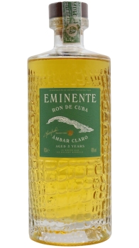 Eminent Ron de Cuba Ambar Claro aged 3 years Eminente Ron de Cuba