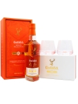 Glenfiddich - Glasses & Gran Reserva Rum Cask Finish 21 year old Whisky 70CL