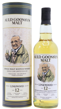 Linkwood - Auld Goonsy's Single Cask Single Malt 12 year old Whisky 70CL