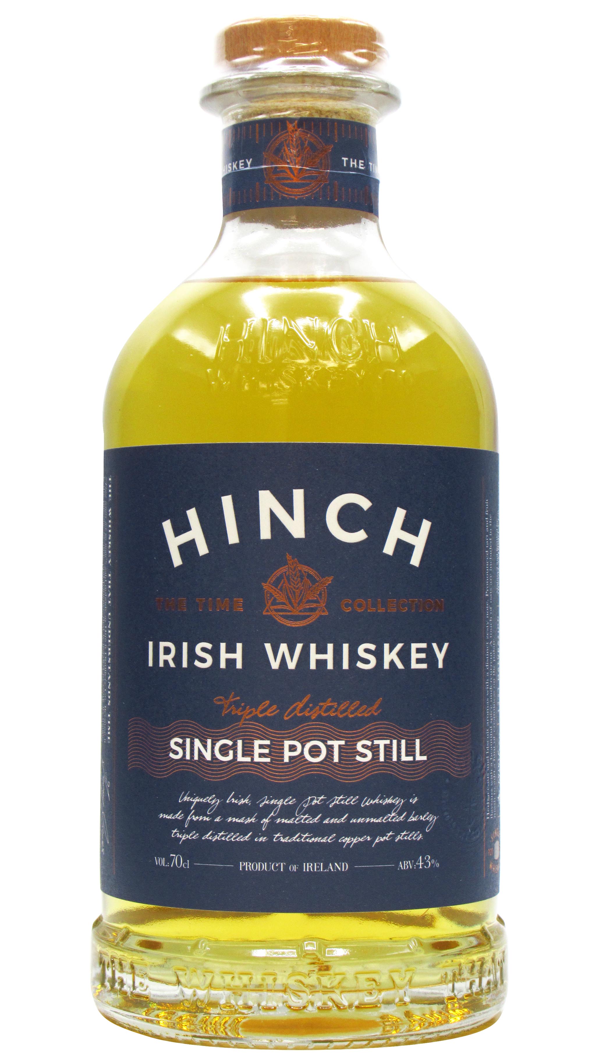 Whisky Hinch Single Pot Still » Irlande » Triple distillation » Spirits  Station