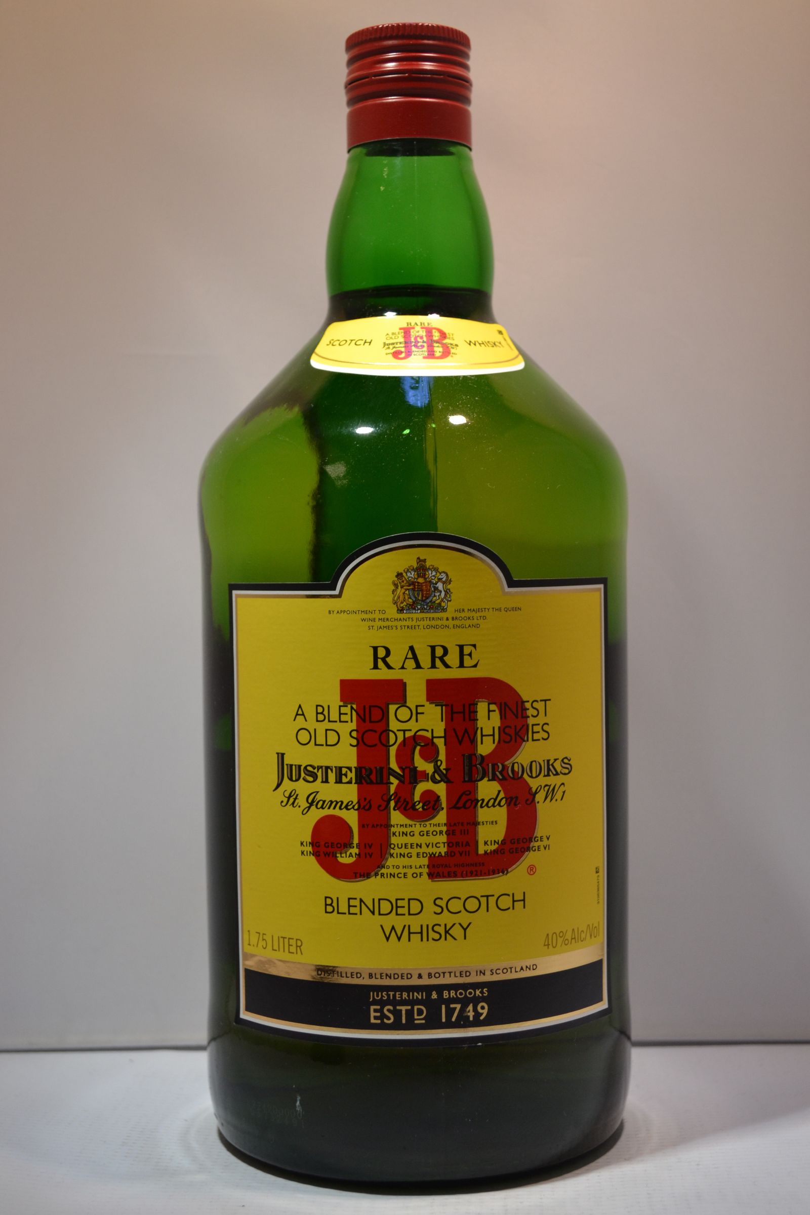 Justerini & Brooks Whisky, Blended Scotch - 1.75 lt