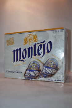 Montejo Cerveza Clara Mexican 12x12oz Cans