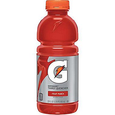 Gatorade 20 oz Squeeze Bottles (100 per Case)