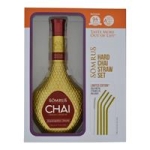 Somrus Chai Cream Liqueur Gft Pk W/ Straw Set 750ml