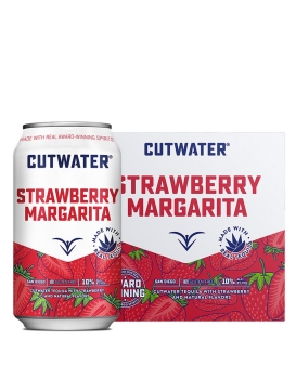 Cutwater Tequila Margarita Strawberry 14pf 4x12oz Cans