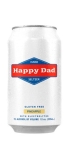 Happy Dad Seltzer Pineapple 12oz