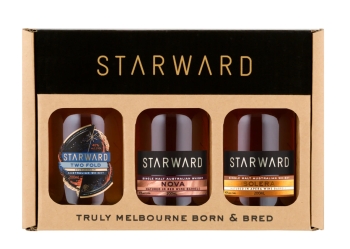 Starward Whiskey Gft Pk ( Two Fold, Nova, Solera) 3x200ml