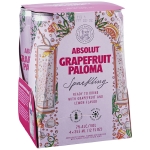 Absolut Grapefruit Paloma Sparkling 4x12oz Can