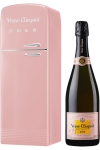 Veuve Clicquot Champagne Brut Rose With Smeg Fridge Gift Box 750ml