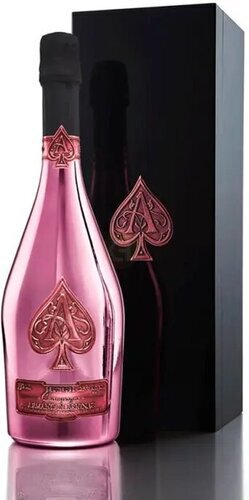 Armand de Brignac 'Ace of Spades' - Brut Rose Champagne - Velvet Bag – The  Wine Feed