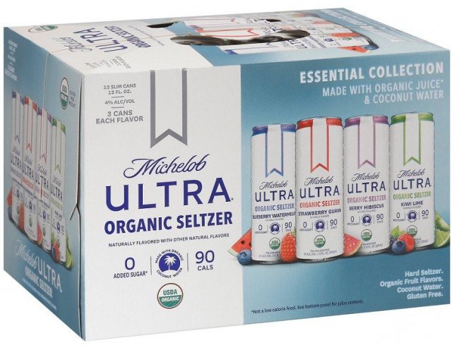 Organic Hard Seltzer Variety Pack - 12 pack