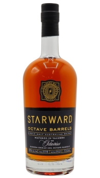 Starward - Octave Barrels Australian Single Malt 2018 3 year old Whisky 70CL