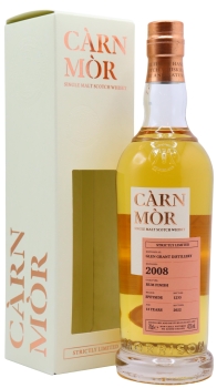 Glen Grant - Carn Mor Strictly Limited - Rum Cask Finish 2008 13 year old Whisky 70CL