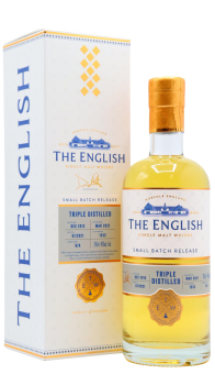 The English - Triple Distilled Small Batch 2013 8 year old Whisky