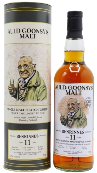 Benrinnes - Auld Goonsy's Single Sherry Cask #311599 2010 11 year old Whisky