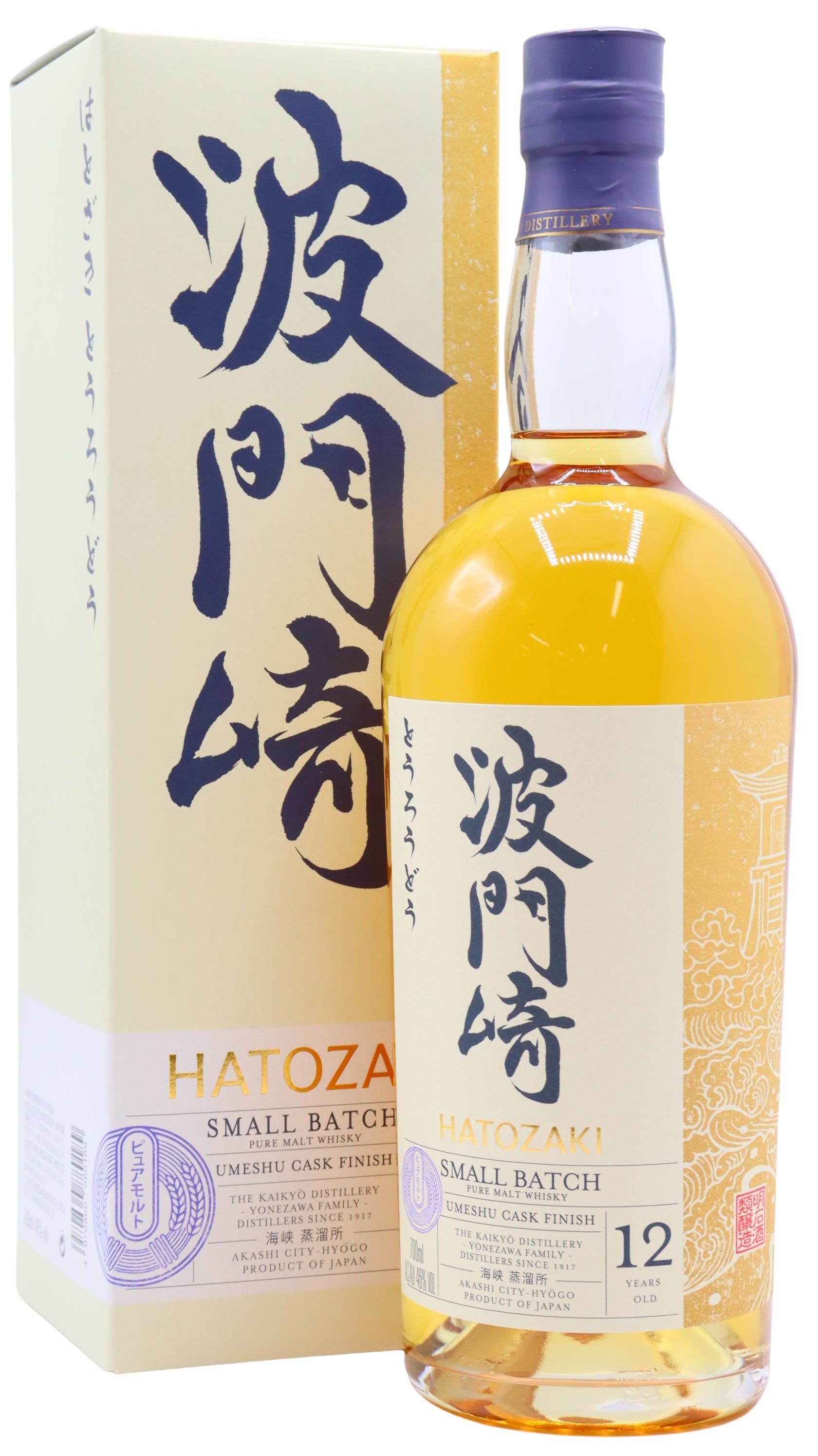Whisky Japanese Umeshu Store 12 year Cask Kaikyo Liquor - Hatozaki Finish old Whisky |