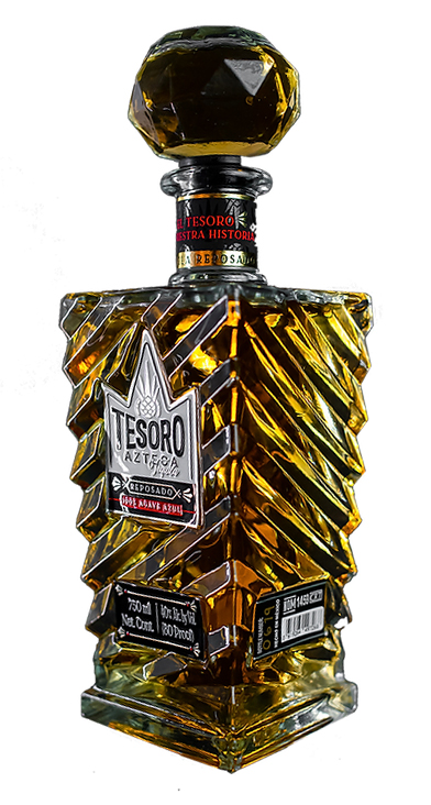 Tesoro Store | 750ml Whisky Tequila Reposado Liquor Azteca