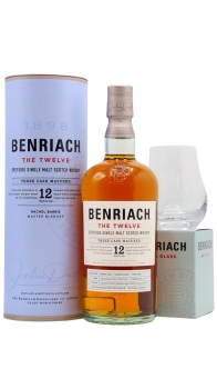 Benriach - Glass & The Twelve 12 year old Whisky 70CL