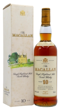 Macallan - Single Highland Malt (Old Bottling) 10 year old Whisky