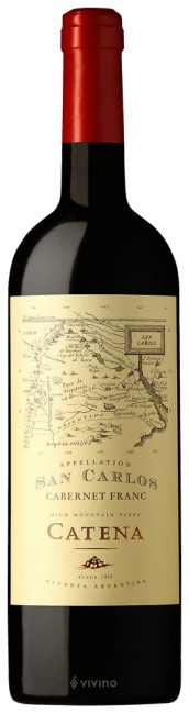 Catena - Cab Franc San Carlos 2019 750ml | Liquor Store Online