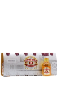 Chivas Regal - Blended Scotch 12 Year Old Miniatures 12 x 5cl Whisky